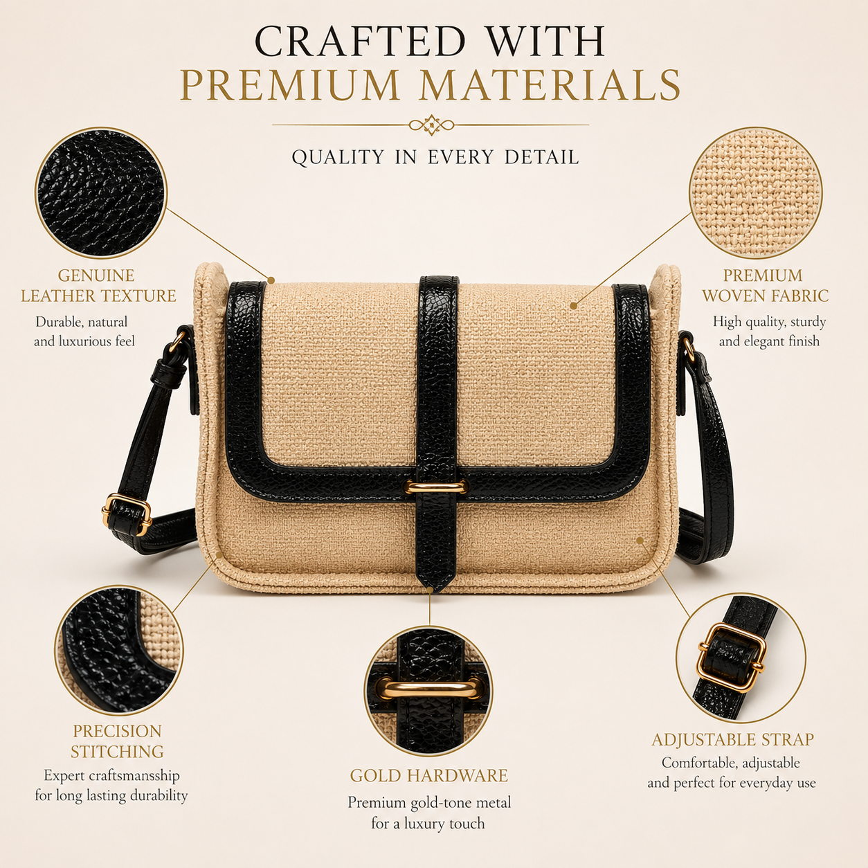 Ladies Leather Handbag – Stylish & Elegant Everyday Bag