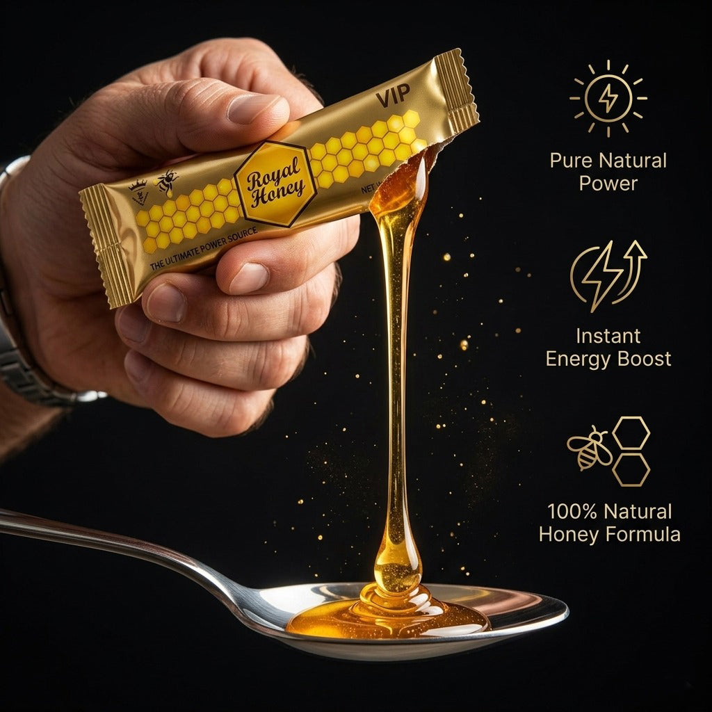 VIP Royal Honey – Premium Honey Blend with Ginseng, Maca & Ginger