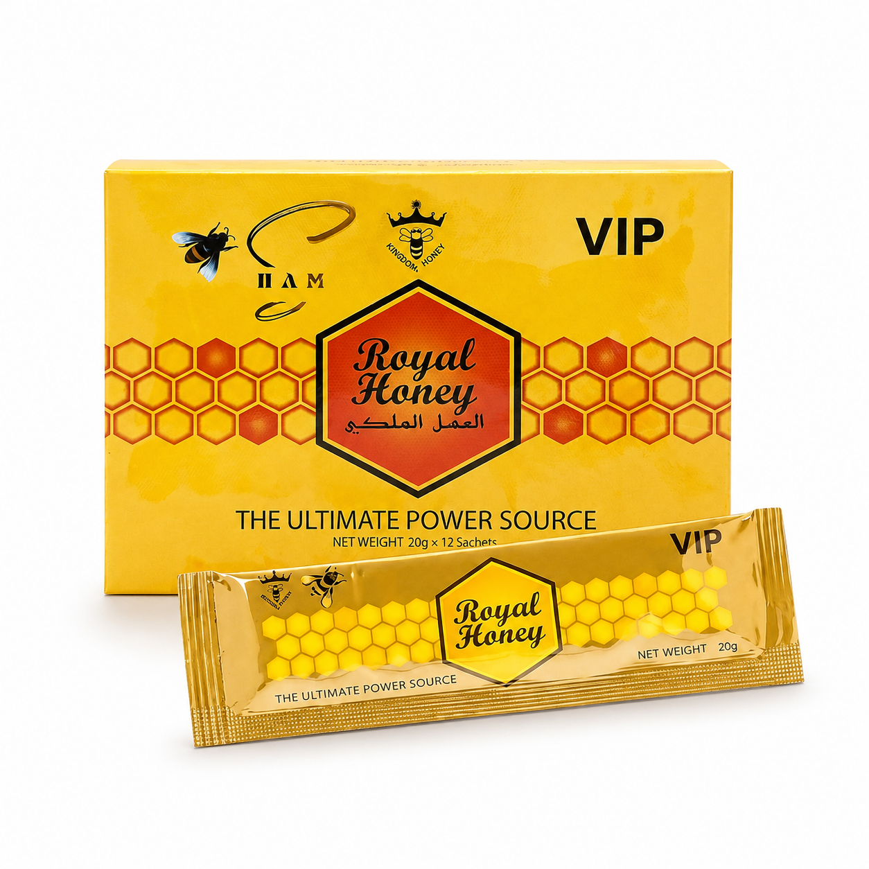 VIP Royal Honey – Ginseng, Maca & Ginger Blend