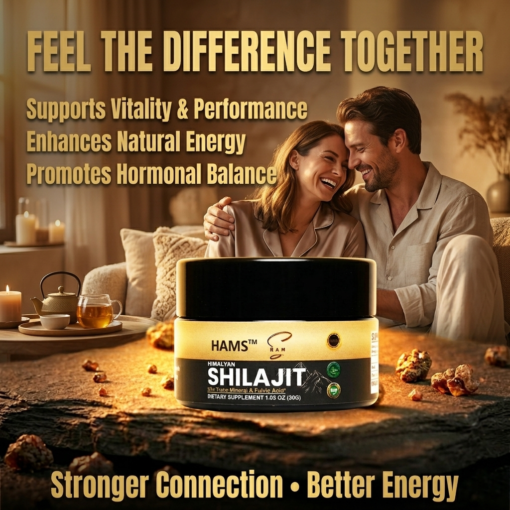Pure Himalayan Shilajit Resin | HAMS™ Lab-Tested