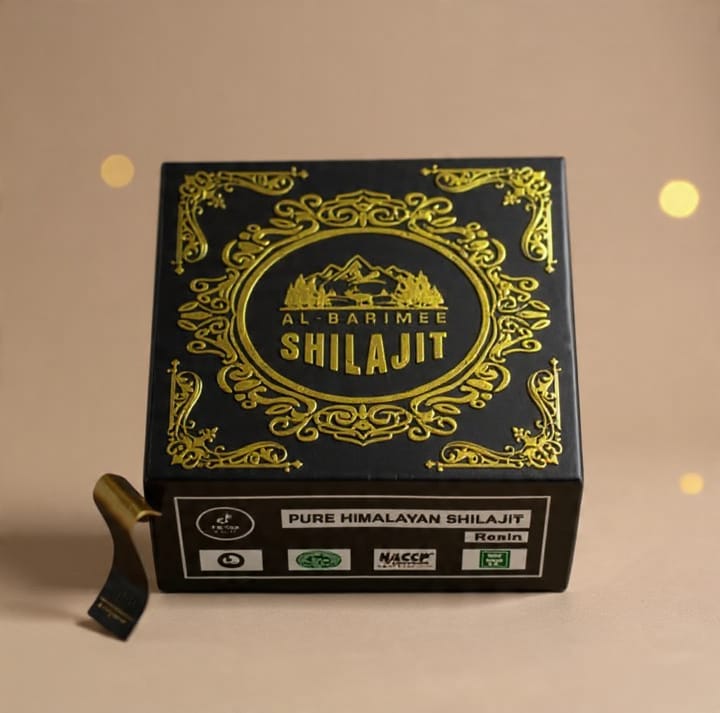 Pure Himalayan Shilajit For Stamina, Muscle Build 75% Fulvic Acid | 85+ Minerals